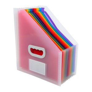Exacompta Fächerstehsammler Crystal 55598E kristall Kunststoff, DIN A4, 1 St.
