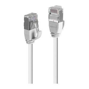 LINDY Patchkabel Cat.6A F/UTP Ultra Slim grau 0,5m