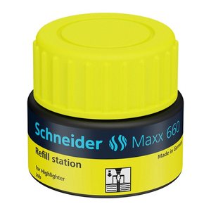 Schneider Nachfülltinte Maxx 660 gelb