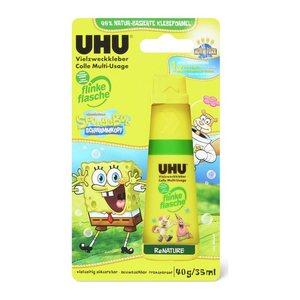 UHU flinke flasche ReNATURE SpongeBob Schwammkopf Alleskleber 40,0 g, 1 St.