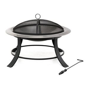 tepro Feuerschale Silver City schwarz