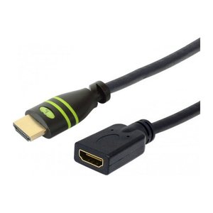 Techly HDMI 4K 60Hz High Speed mit Ethernet, schwarz, 7.5m