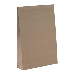 flexiPAK Faltentaschen classic eco Doppelfixverschluss ca. DIN D4 ohne Fenster natur mit 5,0 cm Falte, 300 St.