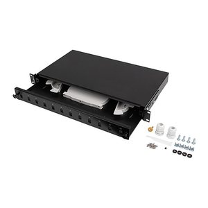 LANBERG 19" Fiber Patchpanel 1U 12xSC SIMPLEX/12xLC DUPLEX s