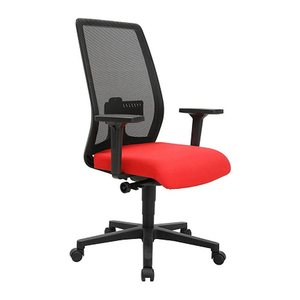 Topstar Bürostuhl EURO STAR 200, EU20OG210 Stoff rot, Gestell schwarz