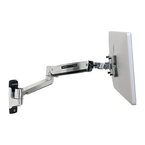 ergotron Monitor-Halterung  LX HD Schwenkarm 45-383-026 silber für 1 Monitor, Wandhalterung