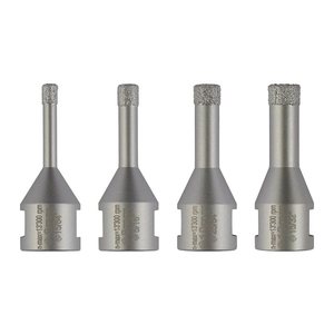 BOSCH Diamantbohrer-Set PRO Ceramic dry, 4-teilig