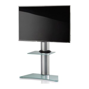 VCM my media TV-Ständer Zental silber, mattglas