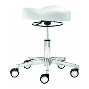 Mayer Sitz- & Stehhocker 1299 30 582 weiß Kunstleder, 1 St.
