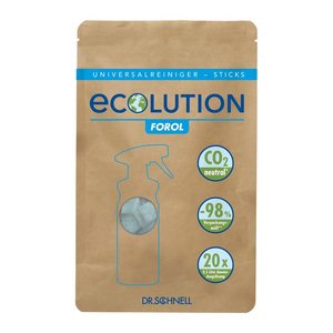 Dr. Schnell ECOLUTION FOROL Allzweckreiniger 20 x 3 g, 20 St.