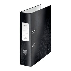 LEITZ Ordner schwarz Karton 8,0 cm DIN A4, 1 St.