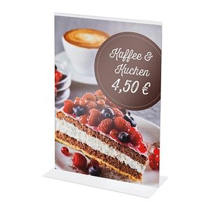 deflecto Tischaufsteller DIN A3 beidseitig, 1 St.