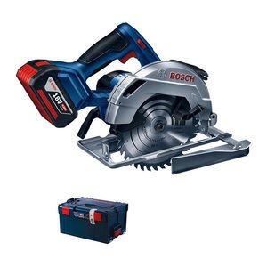 BOSCH Professional GKS 18V-57 G Akku-Handkreissäge-Set 18,0 V, mit 2 Akkus