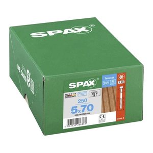 SPAX® Terrassenschrauben T25 Zylinderkopf Edelstahl A2 0537000500705 5 mm x 70 mm, 250 St.
