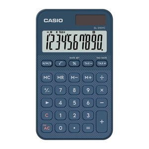 CASIO SL-310YC-NY Taschenrechner marineblau