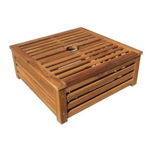 Garden Pleasure Sonnenschirmständer-Verkleidung TAYLOR 985168 braun, Holz