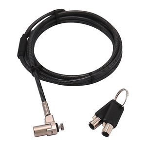 DICOTA Security Cable T-Lock Ultra Slim V2, masterkeyed Laptopschloss 2,0 m