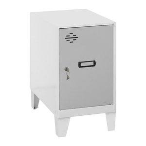 Simonrack Spind SIMONLOCKER DISM weiß, grau 8425437119972, 1 Schließfach 30,0 x 50,0 x 57,5 cm