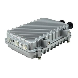 LevelOne PoE Repeater Cascadable 2xFE PoE IP66 silber