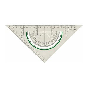 LINEX Super Serie Geo-Dreieck Kunststoff 225 cm Hypotenuse