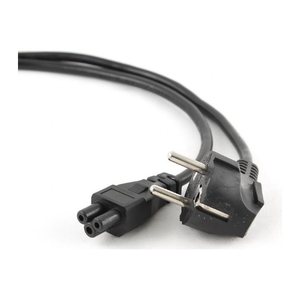 gembird Netzkabel (C5), VDE-geprüft, 1m