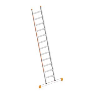 Layher Anlegeleiter TOPIC 1042 silber 16 Stufen, H: 424,0 cm