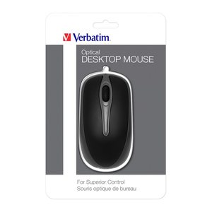 Verbatim Optische Maus Desktop kabelgebunden USB Schwarz