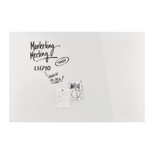magnetoplan Glas-Magnettafel 150,0 x 100,0 cm briliant-weiß