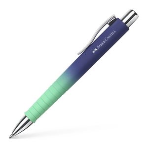 FABER-CASTELL Kugelschreiber POLY BALL buzzing blue, Schreibfarbe: blau, 1 St.