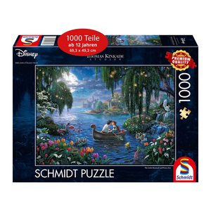 Schmidt Disney Ariel und Prinz Eric Puzzle, 1000 Teile