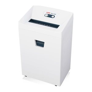 HSM Pure 420 Aktenvernichter mit Partikelschnitt P-5, 1,9 x 15 mm, bis 11 Blatt, weiß