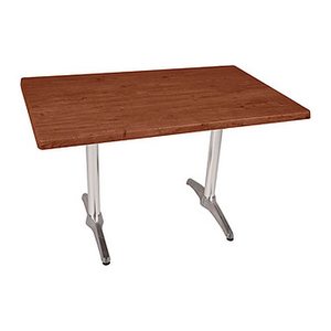 Garden Pleasure BRENTA Bistrotisch rechteckig Spanplatte dunkelbraun 120,0 x 80,0 x 74,0 cm, 1 St.