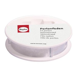 Rayher Nylonfaden glatt transparent 0,7 mm x 25,0 m