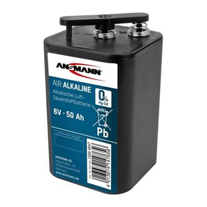 ANSMANN Batterien 4R25 Zink-Luft Alkaline 6V-Blockbatterie 6,0 V, 1 St.