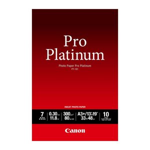 Canon Fotopapier PT-101 DIN A3+ glänzend 300 g/qm 10 Blatt