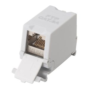 Equip Keystone-Koppler geschirmt Cat6A DIN-Rail gr