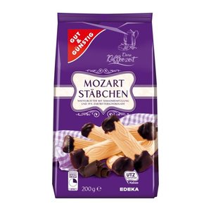 GUT&GÜNSTIG Mozartstäbchen Kekse 200,0 g, 1 St.