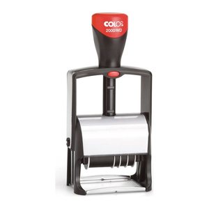 COLOP Datumstempel mit Text Classic Line 2000/WD selbstfärbend schwarz ohne Logo, 1 St.
