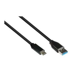 Good Connections USB 3.2 Gen.2 Kabel A-USB-C schwarz 0,5m
