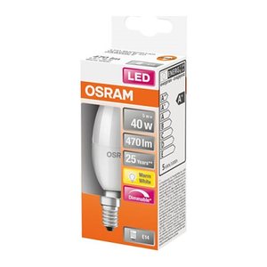 OSRAM LED-Lampe SUPERSTAR CLASSIC B 40 E14 4,9 W matt, 1 St.
