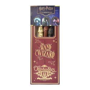 BlueSky Kugelschreiber-Set Harry Potter Zauberstabstifte farbsortiert, Schreibfarbe: schwarz, 3 St.