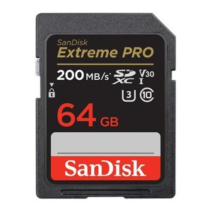 SanDisk Speicherkarte SDXC-Card Extreme PRO, 64 GB, 1 St.