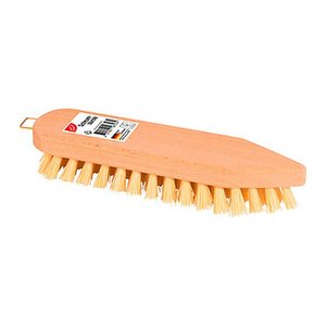 GUT&GÜNSTIG Wurzelbürste braun Holz