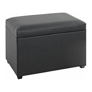 HAKU Möbel Sitztruhe 52524 schwarz Kunstleder 58,0 cm