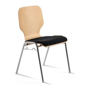 Mayer Stapelstuhl myDARIO 211604 01 26 397 schwarz Stoff, 1 St.