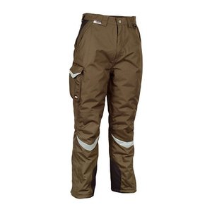 COFRA® Herren Winter-Arbeitshose FROZEN schlamm Größe 50