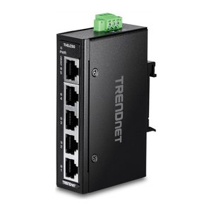 TRENDnet Industrial Switch 5-Port Fast Eth. Mini DIN-Rail