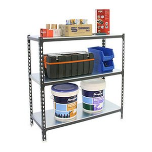Simonrack Schwerlastregal SIMONCLICK 8425437096952 anthrazit, weiß 90,0 x 30,0 x 90,0 cm