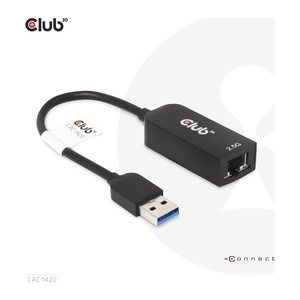 Club3D Adapter USB 3.2 Typ A > RJ45 2.5Gb retail