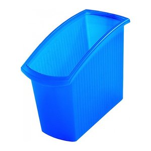 HAN MONDO  Papierkorb 18,0 l blau, transluzent, 1 St.